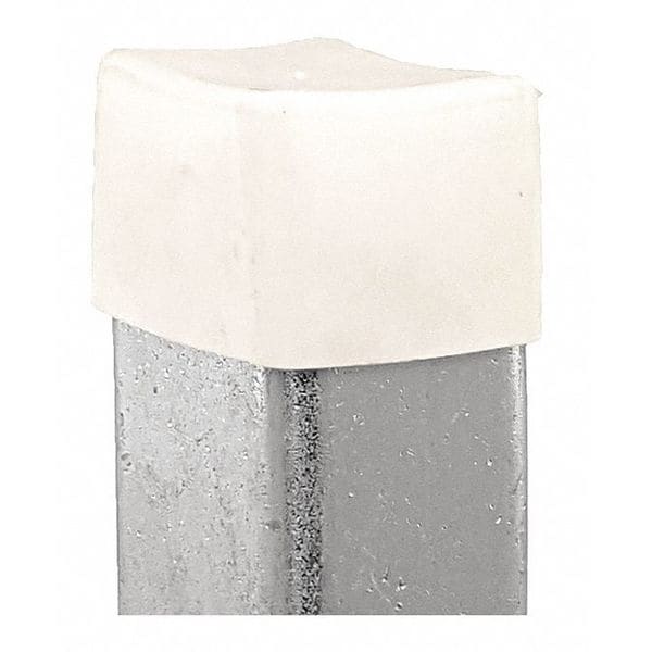 Vast Safety End Cap, 13/16"X1-5/8", White, PK10 - V400NEOCPW-10