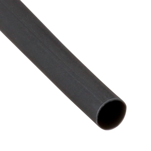 3M Adhesive Lined Heat Shrink Tube, Thin Wall, 3:1 I.D. Shrink Ratio, 0.25 in I.D. Before Shrinking - EPS300-1/4-6"-BLACK-10-10 PC PKS