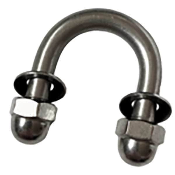 Calbrite Strut Channel Acc, SS, Overall L 4 5/32in - S620FRMHBR
