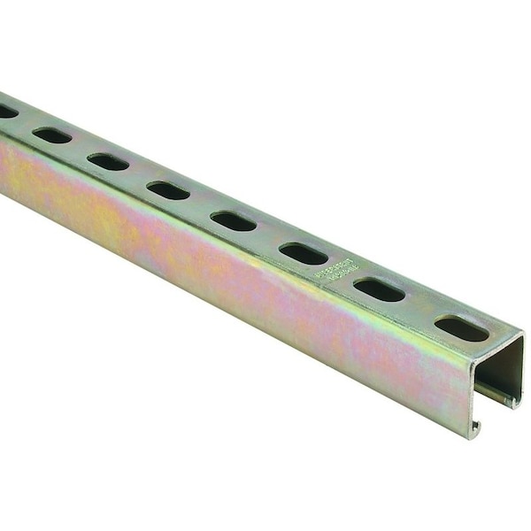 Superstrut Conduit Strut Channel, Steel, Gold, Galvanized - ZA1200HS 4