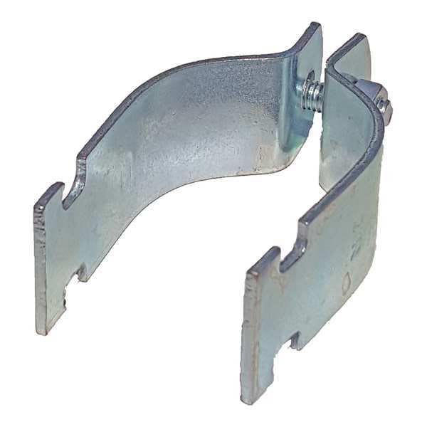 Zoro Select Channel Rigid Pipe Strap, 2-1/2 In, PK10 - V110 2-1/2EG
