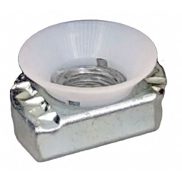 Vast Ez Cone Top Grip Nut, 3/8"-16 316SS, PK100 - V225 3/8EZS2-100