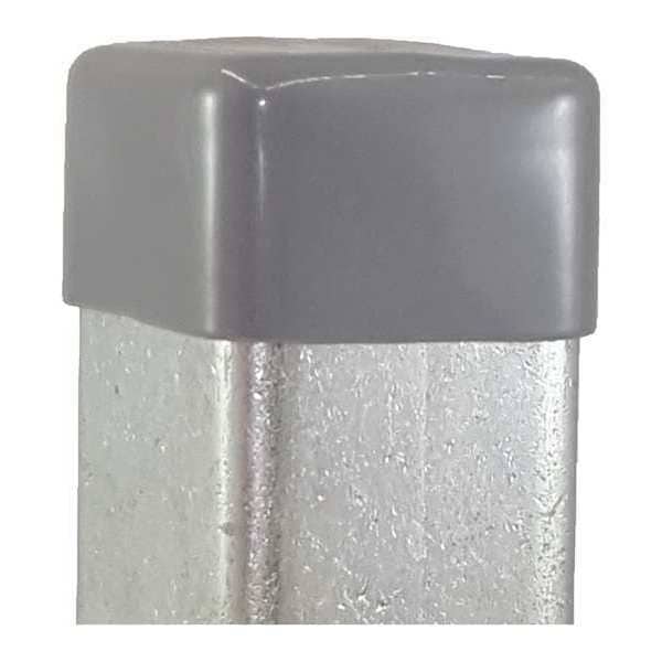 Vast Safety End Cap, 1-5/8"X1-5/8", Grey, PK25 - V800NEOCPGY-25