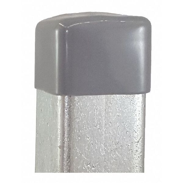 Vast Safety End Cap, 13/16"X1-5/8", Grey, PK10 - V400NEOCPGY-10