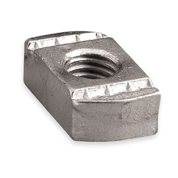 Nvent Caddy Channel Nut w/o Spring, 3/8-16 In, Steel - NUT0037EG