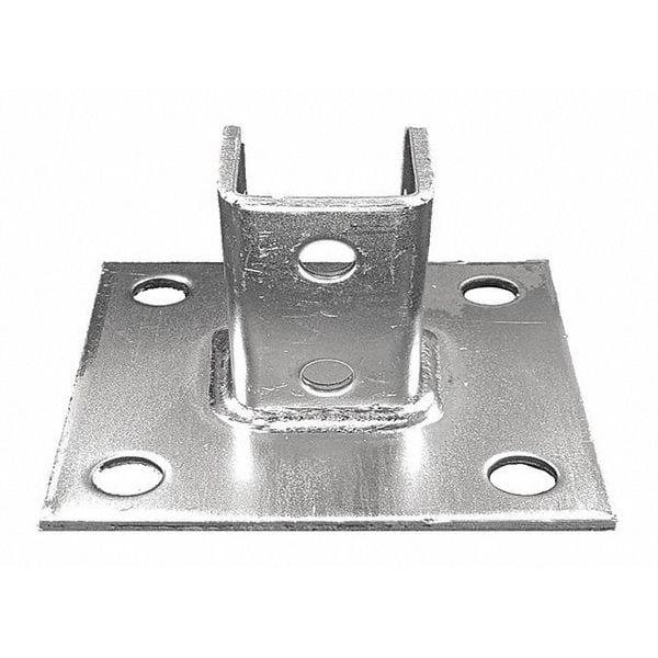Vast Post Base, Sq 6 Hole, E/G, PK10 - V6SQEG-10