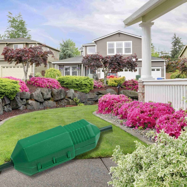 Cordsafe Electrical Extension Cord Protective Safety Cover Water-Resistant Indoor Outdoor Green, PK 3 - 2359-3