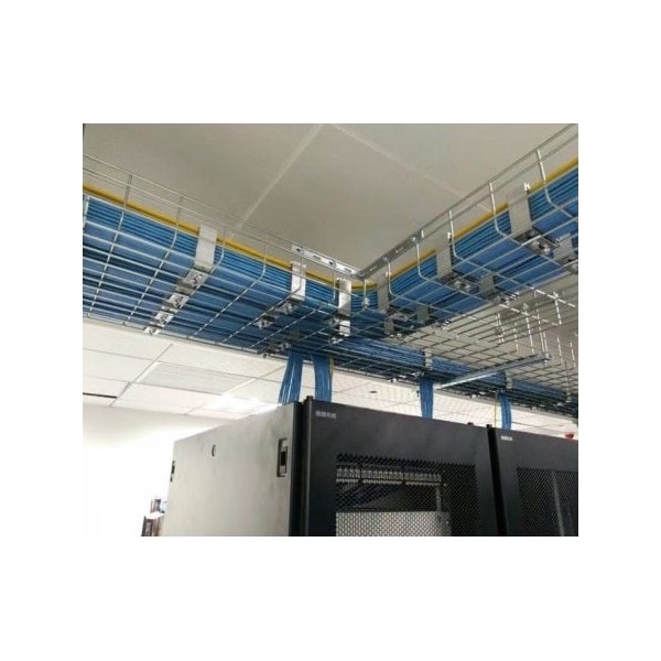Kable Kontrol Cable Tray, 39.4 Lbs Capacity, Zinc Plated Steel, Zinc Plated - KK-4X2X5-EZ