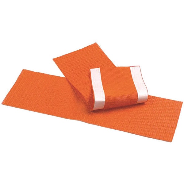 Sandel Cable Protector, 1-1/2 in H, 125 ft L, 8 in W, 1 Channel, PVC, Bright Orange - 2309