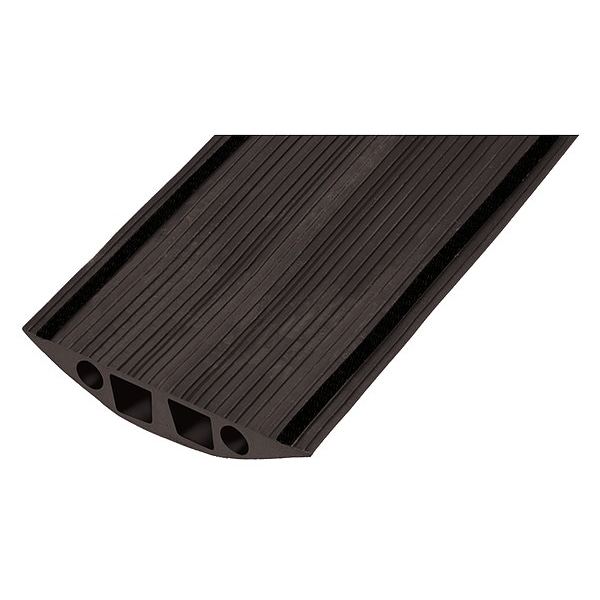 Checkers Carpet Cable Cover, 0.10 in H, 10 ft L, 1/4 in W, Nylon, Black - CPCARPETKIT-10
