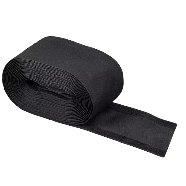 Kable Kontrol Carpet Cable Cover, 6 ft L, 4 in W, Nylon, Black - KK-CCC-4X6-BK