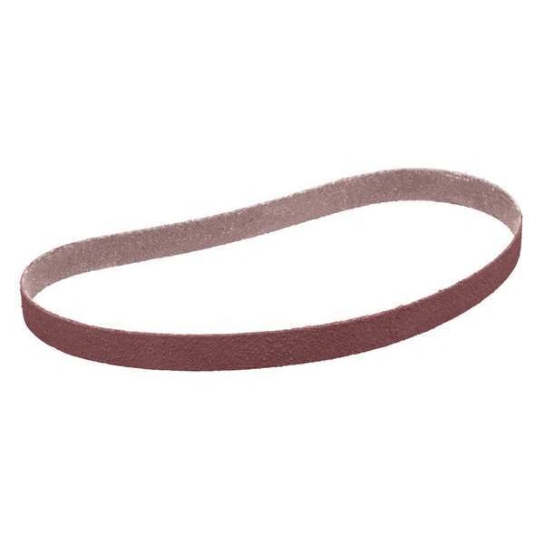 Banda de lija 3M, recubierta, 1 1/2 pulg de ancho, 60 pulg de largo, grano P120, No aplica, óxido de aluminio, 341D, café - 7010361719
