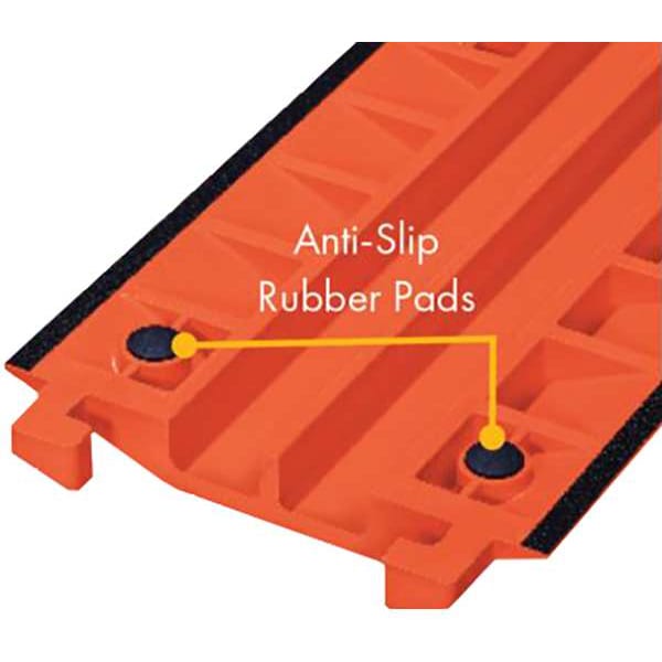 Fastlane Anti-Slip Rubber Pad Traction Kit, 1-1/4 in H, 4-1/2 in L, 2-3/4 in W, 0 Channel, Rubber, Black - CPRPKIT.75-18