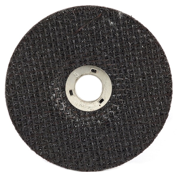 Rueda de rectificado Forney, Tipo Metal 27, 4 pulgadas x 1/8 pulgadas x 5/8 pulgadas - 72306