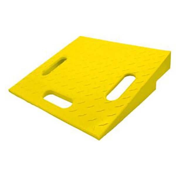Diamondback Modular Hose Bridge, 4-1/2 in H, 1-9/16 ft L, 16 in W, 0 Channel, Polyurethane, Yellow - UHB4045R