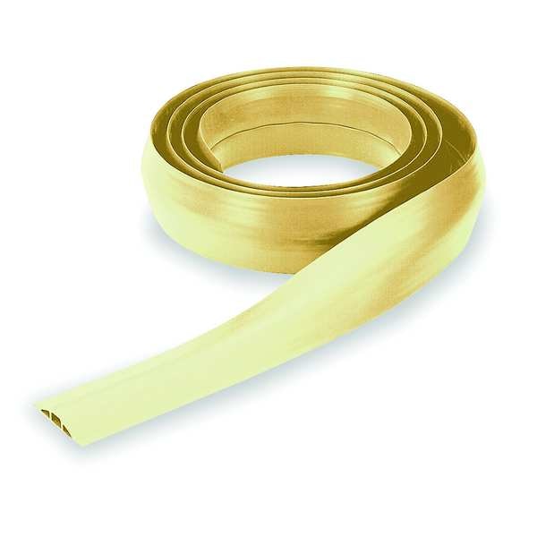 Hubbell Wiring Device-Kellems Cable Protector, 9/16 in H, 10 ft L, 2-3/4 in W, 1 Channel, PVC, Brown - FT2BR10