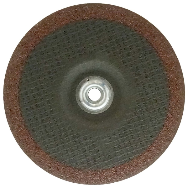 Weiler 6 pulgadas de diámetro, 1/4 de pulgada de grosor, tamaño de agujero de husillo 5/8"-11 UNC, cerámica - 58330