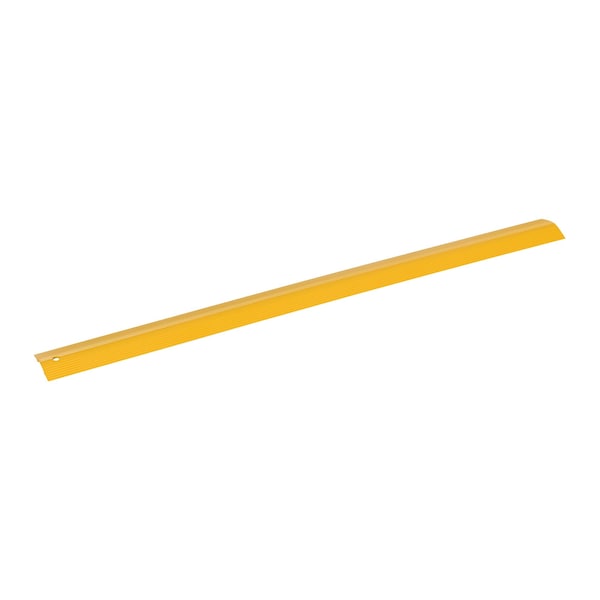 Vestil Cable Protector, 7/16 in H, 3 ft L, 2-7/8 in W, 1 Channel, Aluminum, Yellow - WR-36-Y