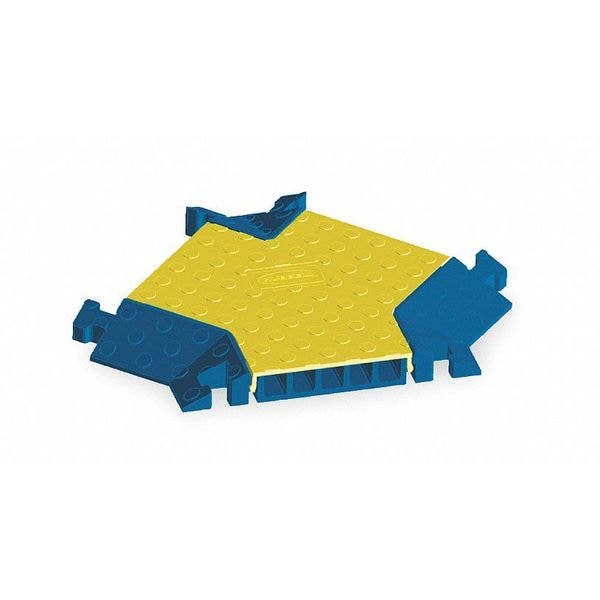 Hubbell Wiring Device-Kellems Cable Protector Intersection, 2 in H, 17-1/2 in L, 17-1/2 in W, 5 Channel, Polyurethane - HBLTRED5YB