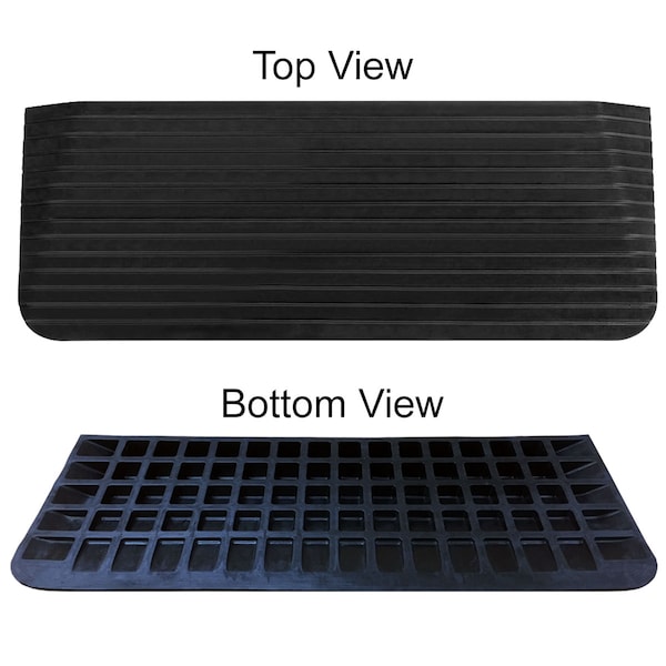 Electriduct Cable Ramp, 3 in H, 1-1/2 ft L, 35-1/2 in W, Rubber - CR-RPS-WC-3.0