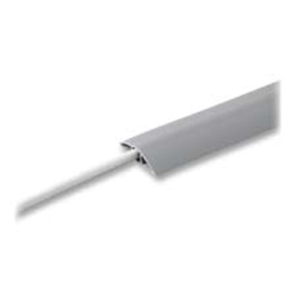 Fasttrack 6in. Cord Concealer- w- Double-Sided Tape- 6ft. L- Gray - FA18471