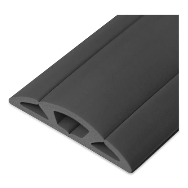 Ut Wire Cord Protector and Concealer, 2.6in x 5 ft, Gray - UTW-CP501-GY