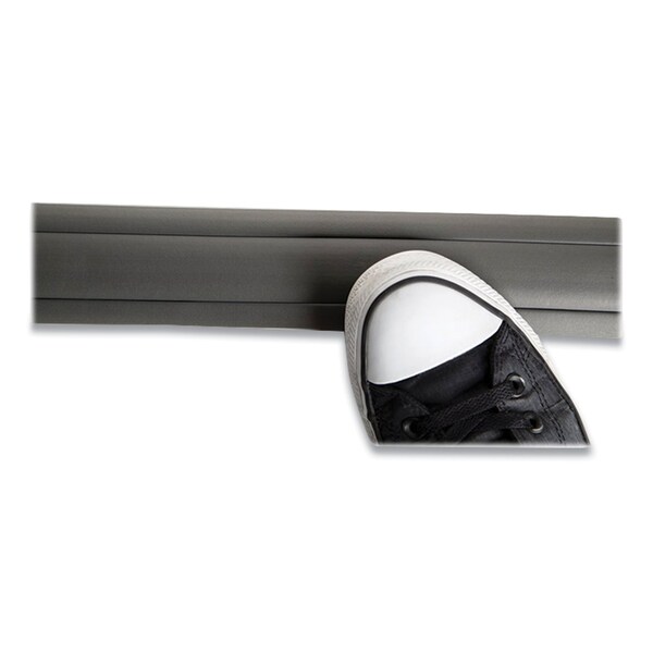 Ut Wire Cord Protector and Concealer, 2.6in x 5 ft, Gray - UTW-CP501-GY