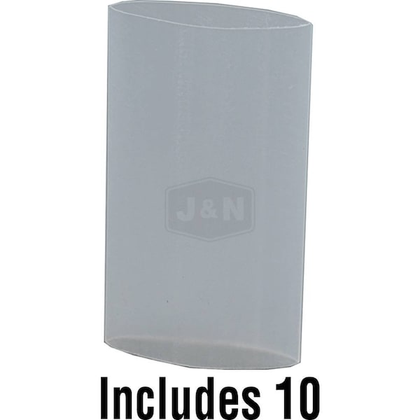 Aftermarket Heat Shrink Tube, 2:1 I.D. Shrink Ratio, Clear, 1-1/2 in - 606-31020-10-JN