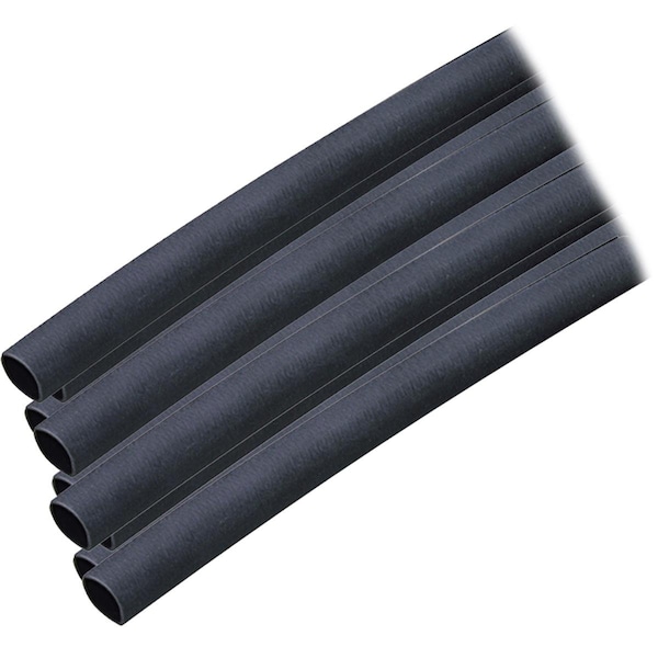 Upgrade Adhesive Lined Heat Shrink Tube, 3:1 I.D. Shrink Ratio, Black, 12 in, 10 PK - UP2936818