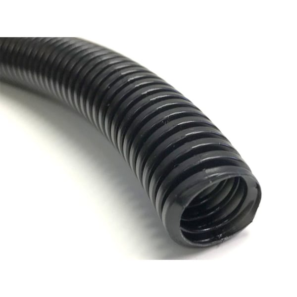 Kable Kontrol Kable Kontrol Non Split Corrugated Loom Tubing - 3/4" Inside Diameter - 450' Length - Black Polyethylene - NSWL0.75-450