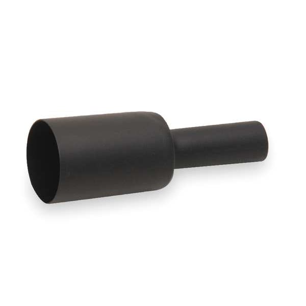 Techflex Heat Shrink Tube, Thin Wall, 2:1 I.D. Shrink Ratio, 0.71 in I.D. Before Shrinking, Black, 100 ft - H2N0.75BK