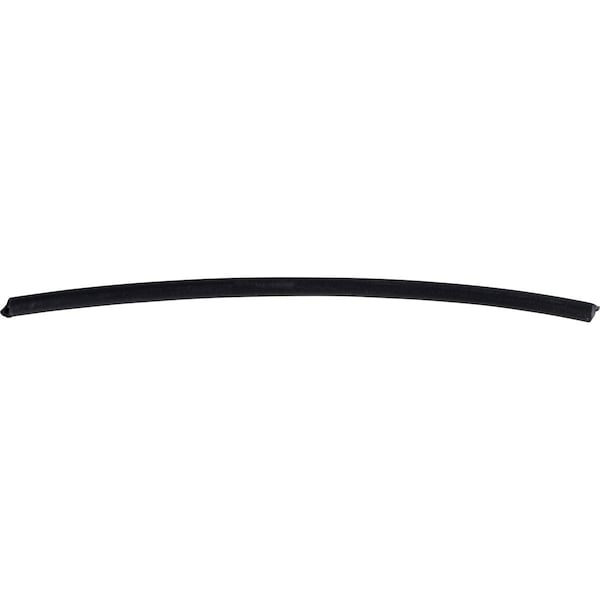 Brady BRADYMARK Series Heat Shrink Tubing: Polyolefin, Black, 0.063 in. Dia x 100' L - HSA-16-BK