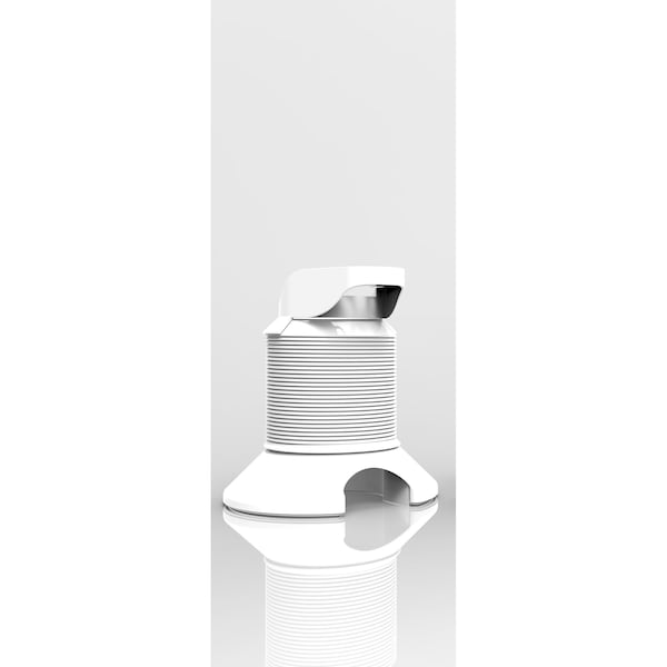 Richelieu 30 in to 84 in (762 mm to 2130 mm) Cable Management Spine, White - 663000030