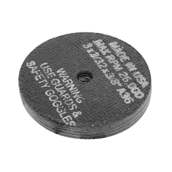 DISCO DE CORTE DE 3" DE AES INDUSTRIES (PAQUETE DE 5) - AD3808