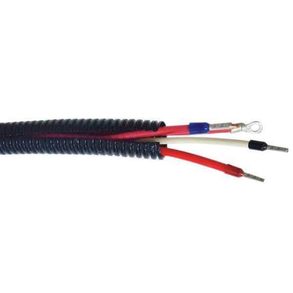 Zoro Select Corrugated Tubing, PE, 1/2 in., 25 ft - 16Y253