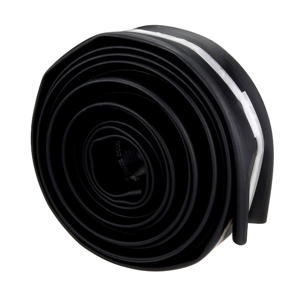 3M Heat Shrink Tube, Heavy Wall, 3:1 I.D. Shrink Ratio, 2 in I.D. Before Shrinking, Black, 25 ft - ITCSN-2000-25'-BLACK-REEL