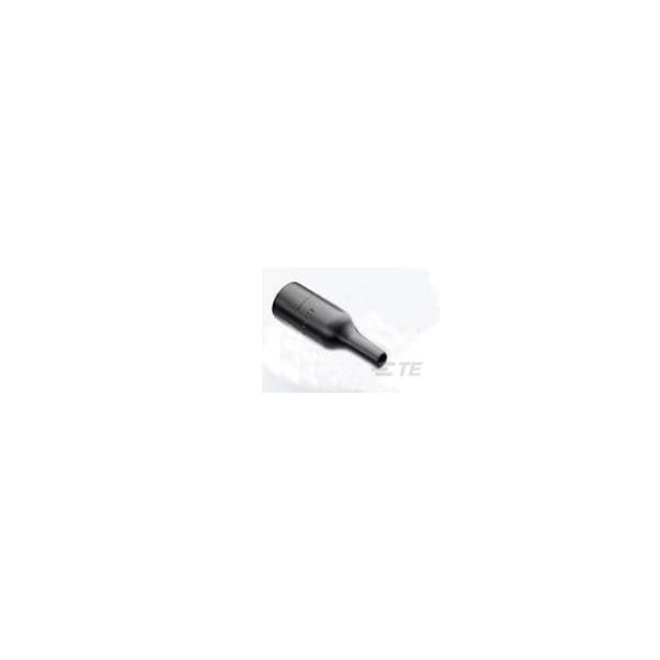 Raychem Heat Shrink Lipped Boot, 1.42 in, Black, 3.15 in - CV7373-000