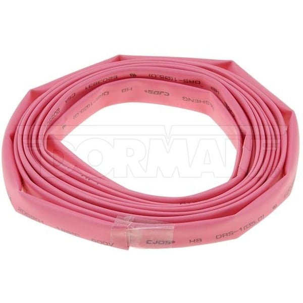 Motormite Heat Shrink Tube, 3/8 in, Red, 96 in - 85286