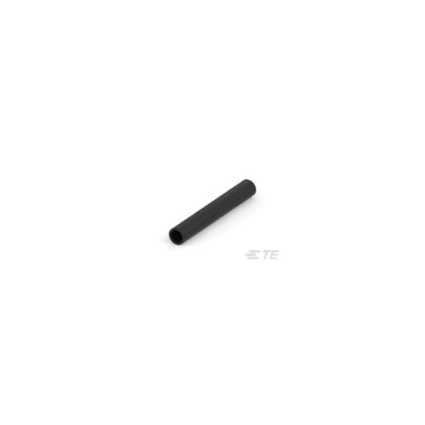 Raychem Heat Shrink Tube, Single Wall, 2:1 I.D. Shrink Ratio, Black, 25.197 in - CV6676-000