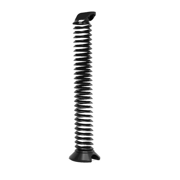 Richelieu 30 in to 84 in (762 mm to 2130 mm) Cable Management Spine, Black - 663000090