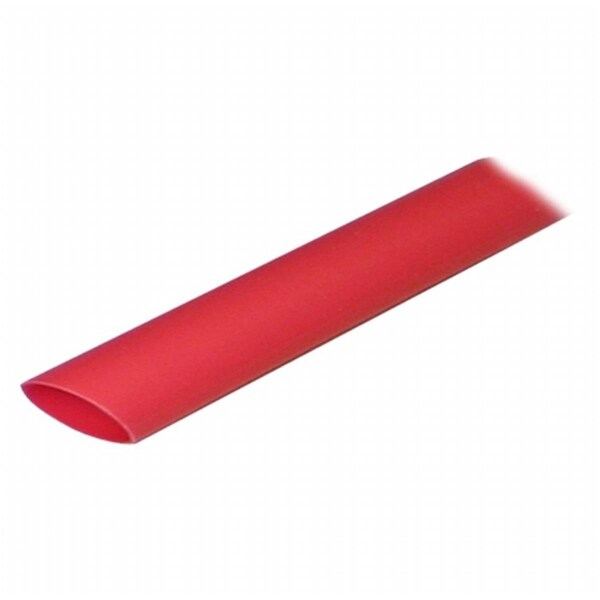 Safety First Adhesive Lined Heat Shrink Tube, 3:1 I.D. Shrink Ratio, Red, 48 in - SA988128