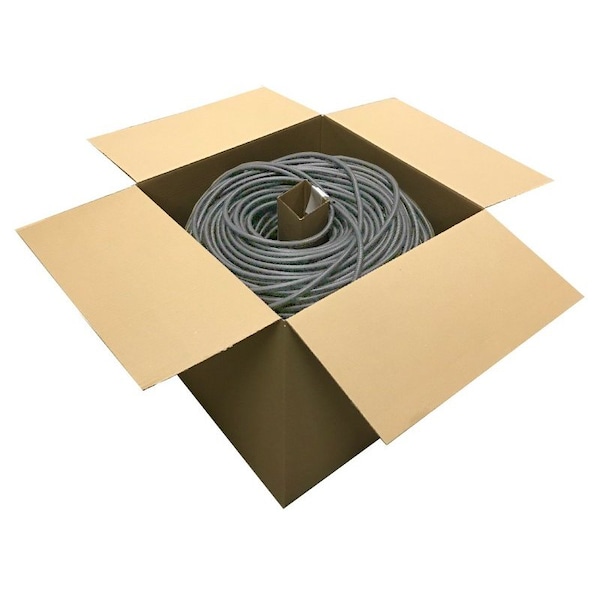 Kable Kontrol Kable Kontrol - Flame Retardant Polyethylene Split Wire Loom Tubing - 3/8" Inside Diameter - 1900' Length - Gray - FRWL921BSP