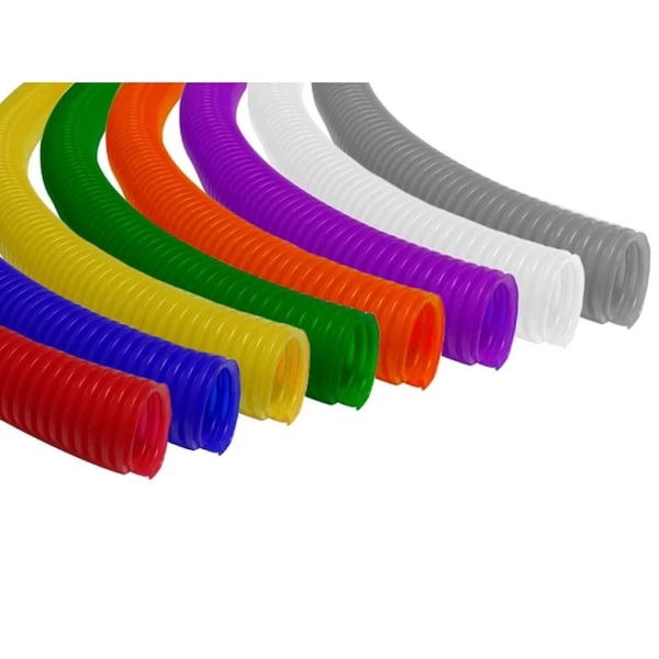 Kable Kontrol Kable Kontrol Convoluted Split Wire Loom Tubing - 1" Inside Diameter - 300' Length - Gray - WL905BSP-GRAY