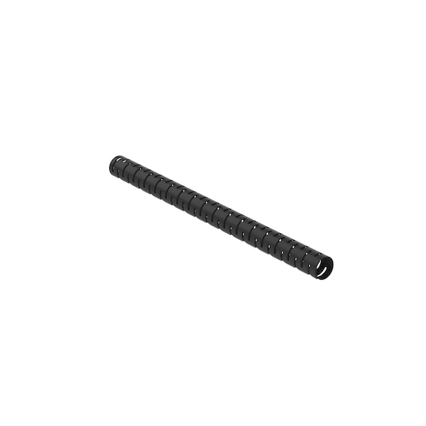 Panduit Cable Wrap, 1-1/2 in Inside Dia., 1.63 in Max Bundle Dia., 50 ft, Flame Retardant Polyethylene - PW150FR-L20Y
