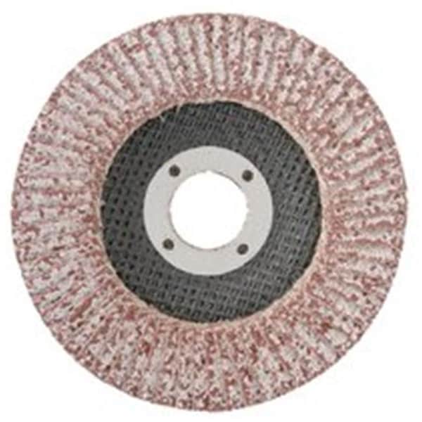Discos de Láminas Cgw Abrasivos 421-43084; Aluminio; Grosor Regular; T27; 4.5 pulgadas; 60 Granos; 0.88 Arbor; 13; 300 RPM - 421-43084