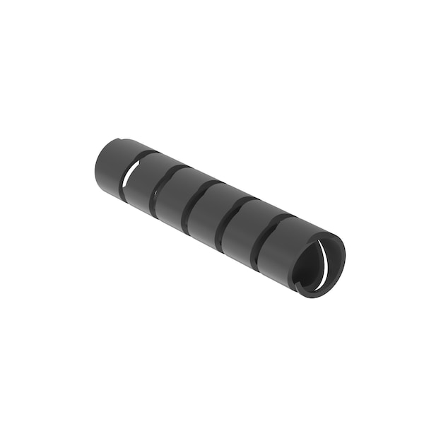 Panduit Spiral Wrap, 2 in Max Bundle Dia., 100 ft, Polyethylene, Black - T25R-M20Y