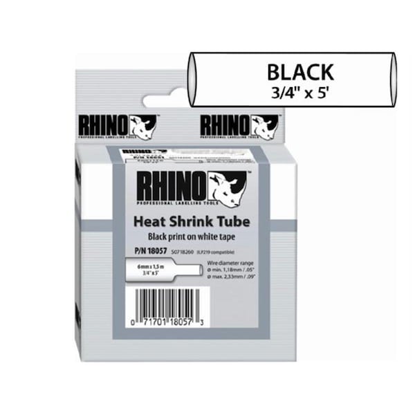 Sanford Rhino 3/4 White Heat Shrink Tubes - SA478398