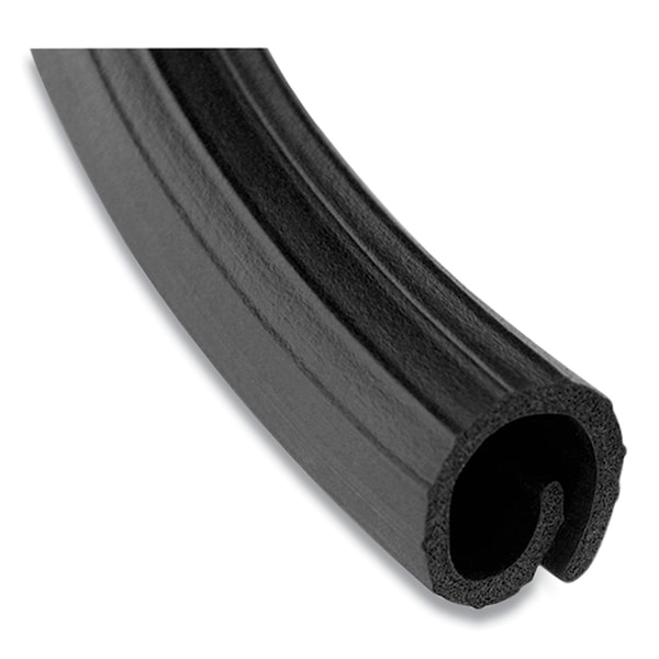 Ut Wire Flexi Cable Wrap, 0.5in to 1in x 12 ft, Black - UTW-FCW12-BK