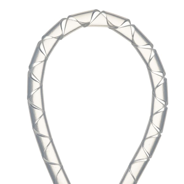 Panduit Spiral Wrap, 2 in Max Bundle Dia., 50 ft, TFE, Natural - T25T-L