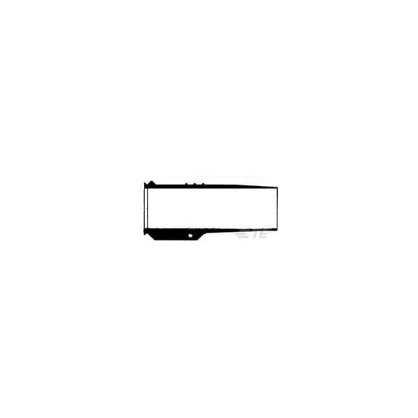 Raychem Heat Shrink Boot, 0.71 in, Black, 2.76 in - 359651-000